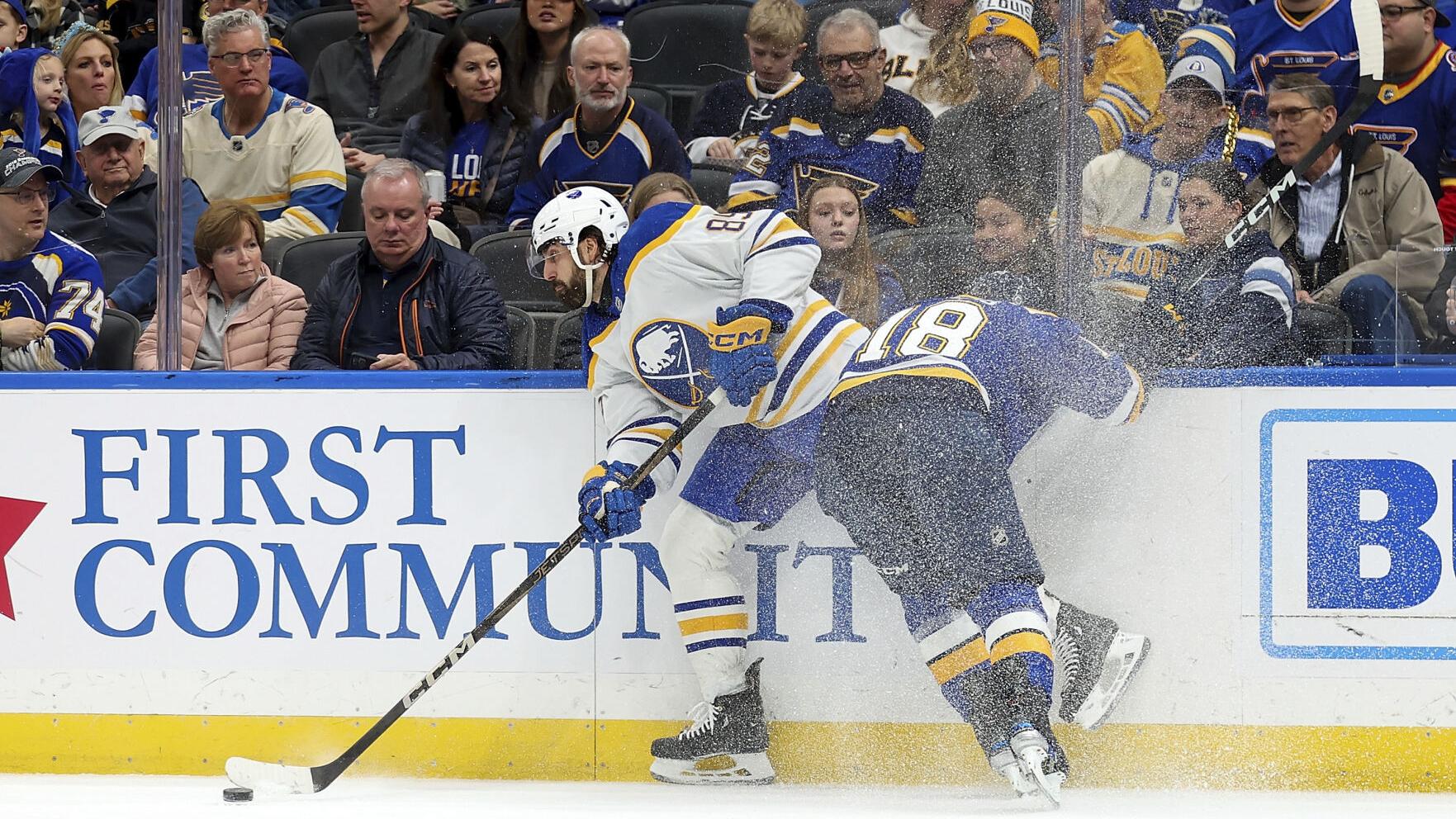 Special teams doom Blues in 4-2 loss to Sabres